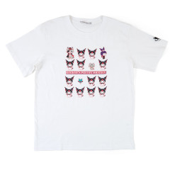 Japan Sanrio T-shirt - Kuromi's Pretty Journey / White M