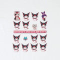 Japan Sanrio T-shirt - Kuromi's Pretty Journey / White LL - 2