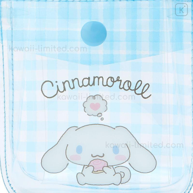 Japan Sanrio Original Mini Clear Pouch - Cinnamoroll | Kawaii Limited