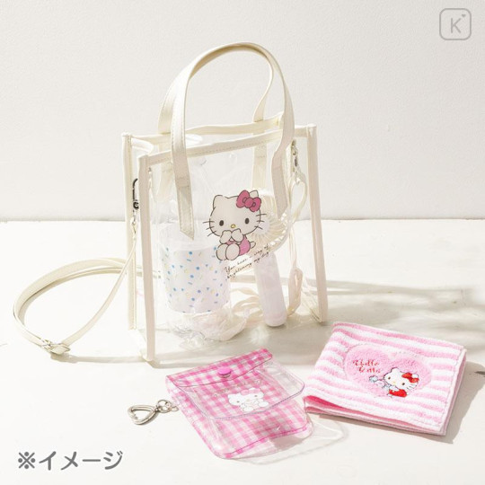 Japan Sanrio Original Mini Clear Pouch - Cinnamoroll - 5