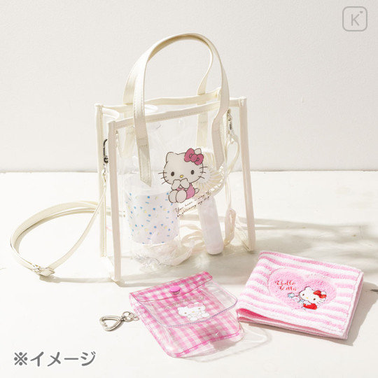 Japan Sanrio Original Cool Petit Towel - Kuromi - 3