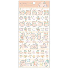 Japan San-X Sheet Sticker - Kumausa / Carrots B