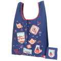 Japan Ghibli Eco Shopping Bag - Kiki's Delivery Service / Jiji Navy - 1