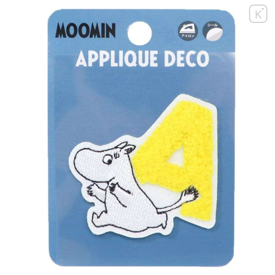 Japan Moomin Embroidery Iron-on Applique Patch / English A - 1
