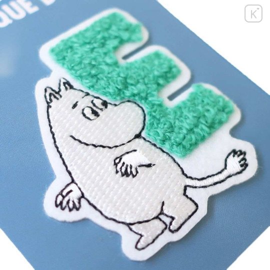 Japan Moomin Embroidery Iron-on Applique Patch / English E - 2