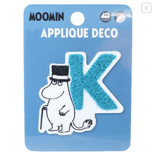 Japan Moomin Embroidery Iron-on Applique Patch / English K - 1