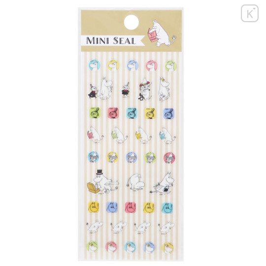 Japan Moomin Mini Clear Sticker - 1