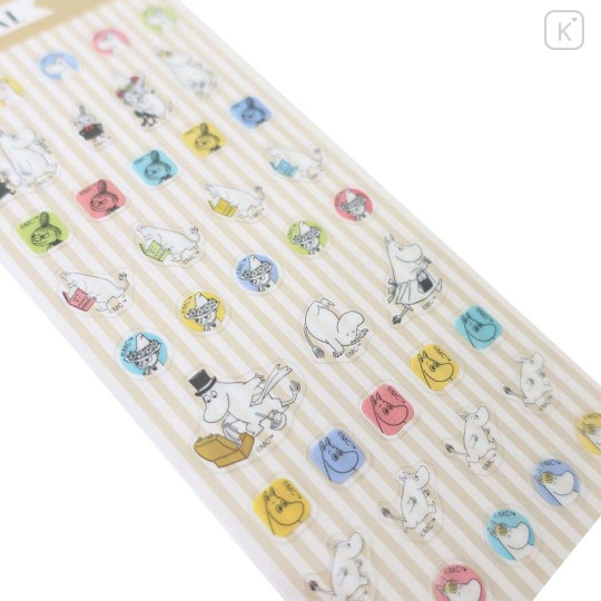 Japan Moomin Mini Clear Sticker - 2