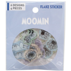 Japan Moomin Flakes Sticker - Moomin & Friends / A