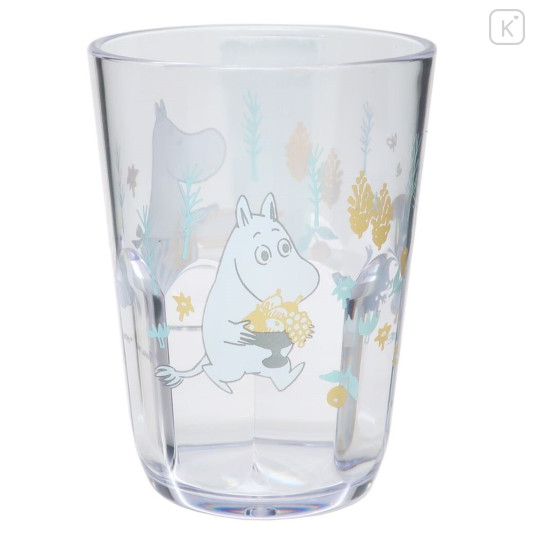 Japan Moomin Plastic Tumbler - Picnic / Little My - 1