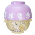 Japan Disney Ceramic Tea Bowl & Melamine Soup Bowl Set - Rapunzel / Watercolor - 1