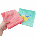 Japan Disney Wash Towel 2pcs Set - Ariel / Flounder Green - 3