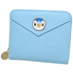 Japan Pokemon Bi-Fold Wallet - Piplup / Blue B