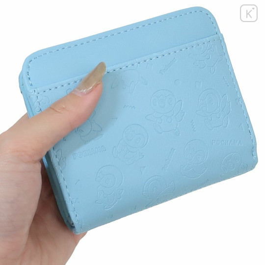 Japan Pokemon Bi-Fold Wallet - Piplup / Blue B - 2