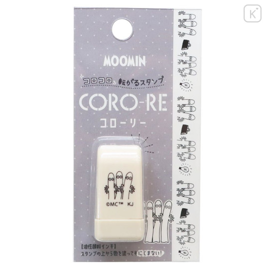 Japan Moomin Coro-Re Rolling Stamp - Hattifatteners - 1