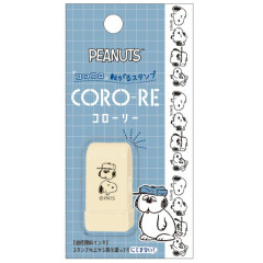 Japan Peanuts Coro-Re Rolling Stamp - Snoopy & Friends