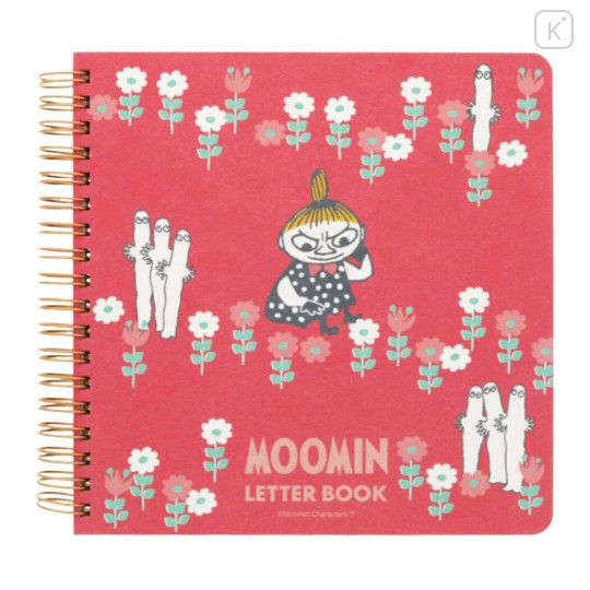 Japan Moomin Letter Envelope Book - Little My / Story Garden - 1