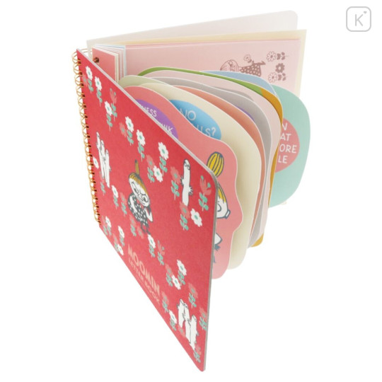Japan Moomin Letter Envelope Book - Little My / Story Garden - 5
