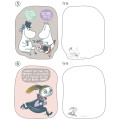 Japan Moomin Letter Envelope Book - Little My / Story Garden - 8