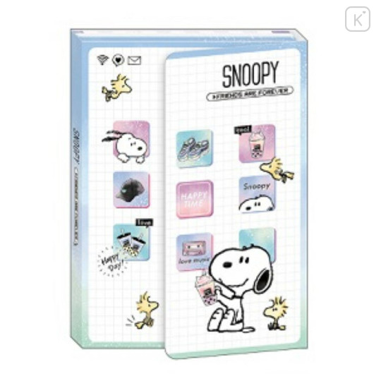 Japan Peanuts A6 Notepad - Snoopy / Happy Day - 1