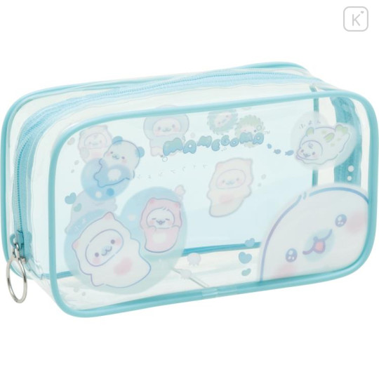Japan San-X Clear Pen Pouch - Mamegoma / I Love Fluffiness - 1