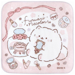 Japan San-X Petite Towel - Funwarinecolon / Fluffy Cat