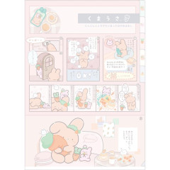 Japan San-X 5 Pocket A4 Index Holder - Kumausa / Carrots