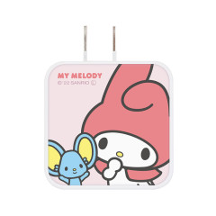 Japan Sanrio Usb & Usb-C Port AC Adapter - My Melody