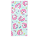 Japan Disney Printed Face Towel - Little Mermaid Ariel : Clear - 1
