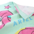 Japan Disney Printed Face Towel - Little Mermaid Ariel : Clear - 2
