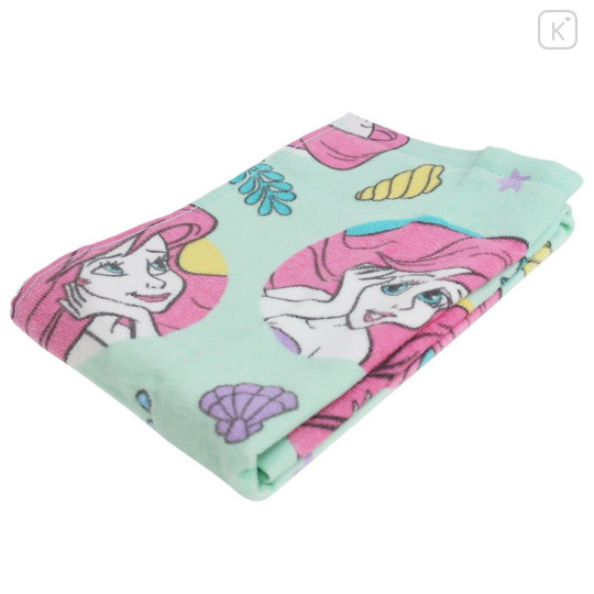 Japan Disney Printed Face Towel - Little Mermaid Ariel : Clear - 3