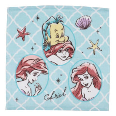 Japan Disney Printed Wash Towel - Ariel / Henkei