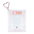 Japan Sanrio Original Mini Clear Pouch - Hello Kitty : Smiling - 1