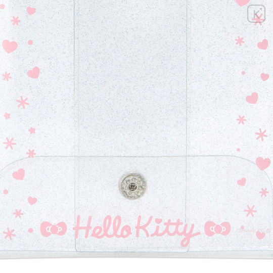 Japan Sanrio Original Mini Clear Pouch - Hello Kitty : Smiling - 3