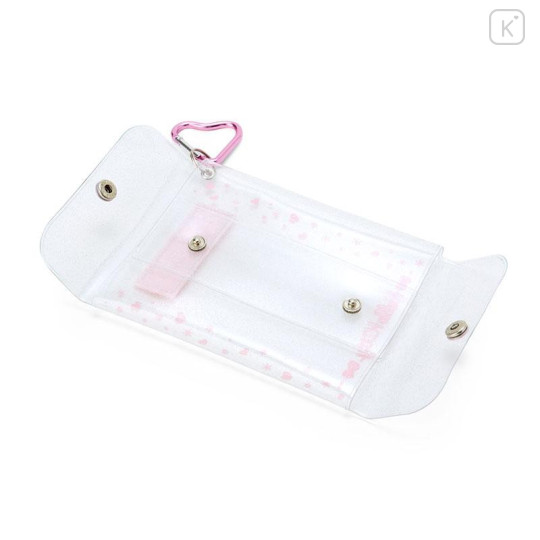 Japan Sanrio Original Mini Clear Pouch - Hello Kitty : Smiling - 4