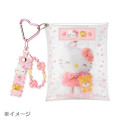 Japan Sanrio Original Mini Clear Pouch - Hello Kitty : Smiling - 5