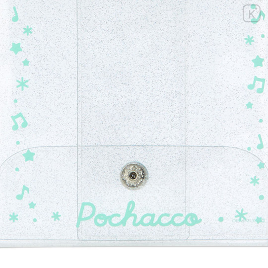 Japan Sanrio Original Mini Clear Pouch - Pochacco / Smiling - 3