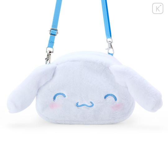 Japan Sanrio Original 2way Shoulder Pouch - Cinnamoroll / Smiling - 2