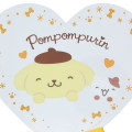 Japan Sanrio Original Clear Mini Fan - Pompompurin / Smiling - 2