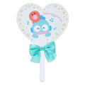 Japan Sanrio Original Clear Mini Fan - Hangyodon / Smiling - 1