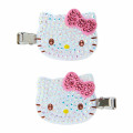 Japan Sanrio Original Hair Bangs Clip - Hello Kitty / Jewel Deco - 2