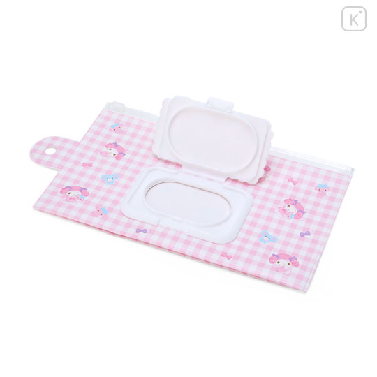 Japan Sanrio Original Wet Sheet Pouch (L) - My Melody - 3