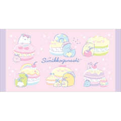 Japan San-X Bath Towel (M) - Sumikko Gurashi / Donut Pink