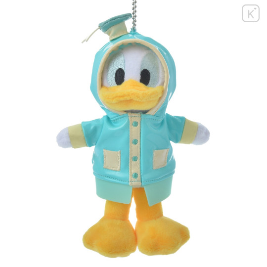 Japan Disney Store Plush Keychain - Donald Duck / Rain Style - 1