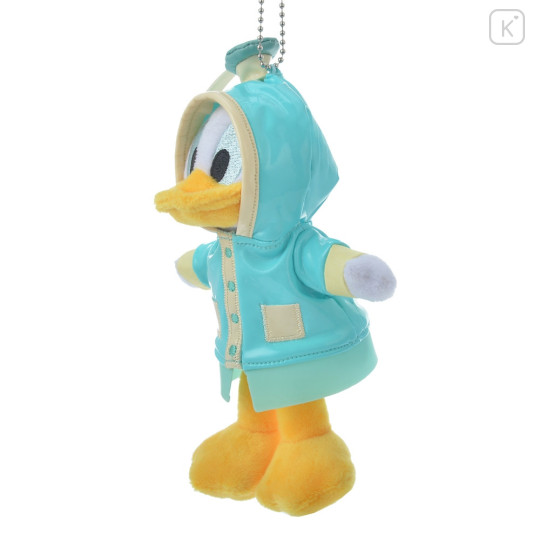 Japan Disney Store Plush Keychain - Donald Duck / Rain Style - 2