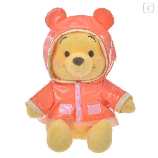 Japan Disney Store Plush (L) - Winnie The Pooh / Rain Style - 1