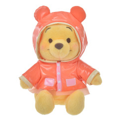 Japan Disney Plush (L) - Winnie The Pooh / Rain Style