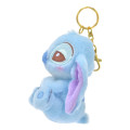 Japan Disney Store Fluffy Plush Keychain - Stitch / Sleepy - 3