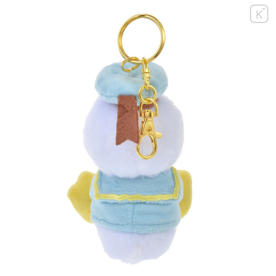 Japan Disney Store Fluffy Plush Keychain - Donald Duck : Sleepy - 4
