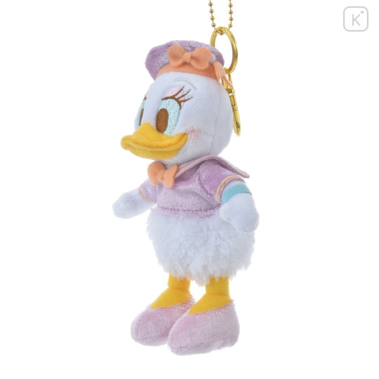 Japan Disney Store Plush Keychain - Daisy Duck : Pastel Sailor - 2